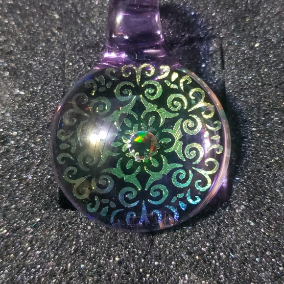 Glass pendant